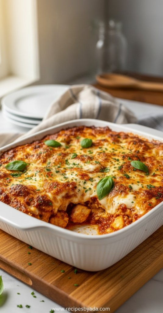 chicken-parmesan-casserole-recipe--quick--easy---delicious-dinner-in-under-30-minutes-_feature