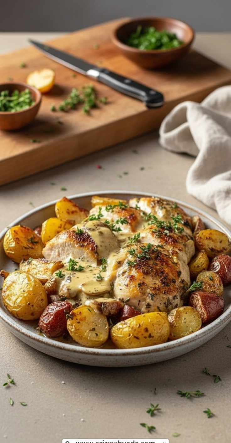 creamy-herb-chicken-with-roasted-potatoes_feature