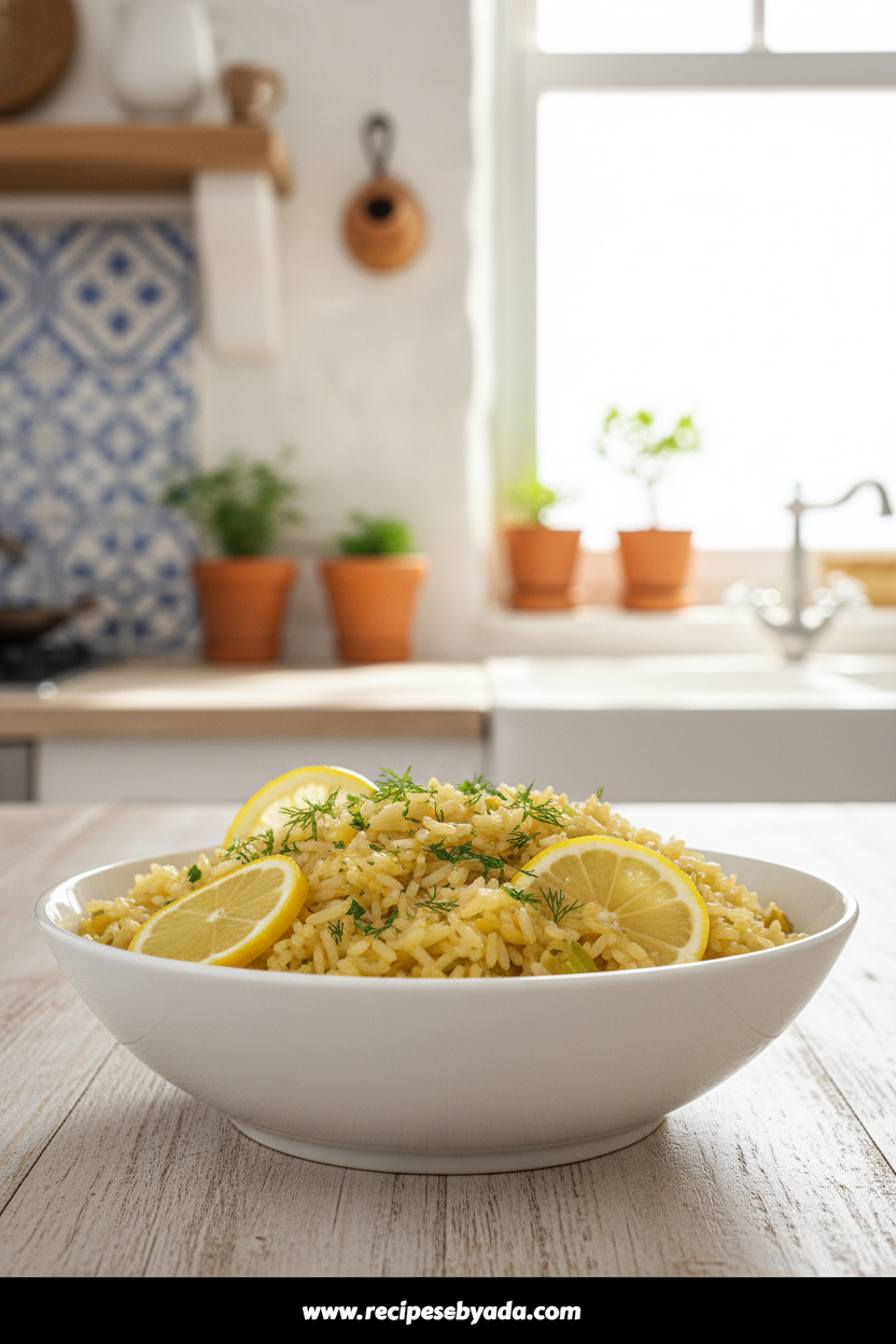 Summer Fresh Greek Lemon Rice - Bright Sunny Lemon Pilaf Recipe 12 greek-lemon-rice-that-tastes-like-summer_feature