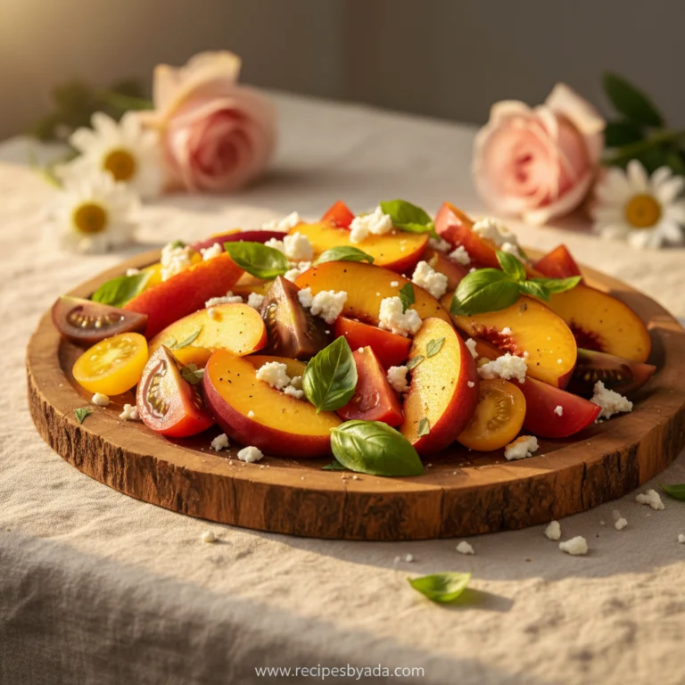 peach-salad-with-heirloom-tomatoes---summer-dinner-recipes---salad-recipes_feature